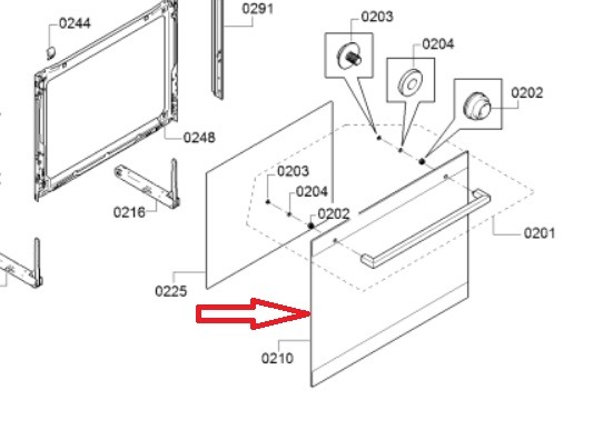 זכוכית חיצונית מקורית לדלת תנור אפייה סימנס 00776122 – תמונה 2