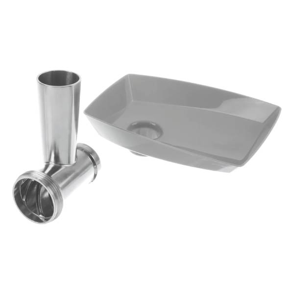 ערכת מגש הזנה וראש מטחנה מקורית למטחנת בשר בוש 12035938