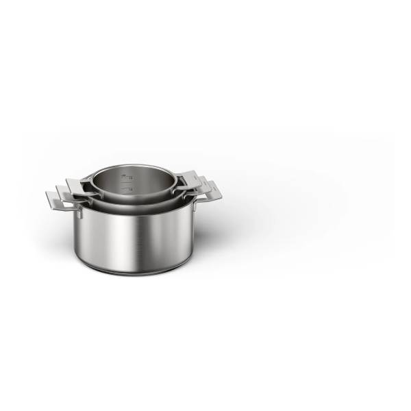 ⁦סט סירים ומחבתות 6 חלקים פרו אינדוקציה שלוש שכבות סימנס HZ9SE060⁩ – תמונה ⁦8⁩