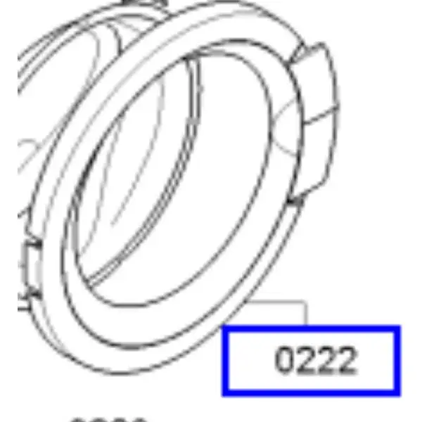 מסגרת חיצונית מקורית לדלת מכונת כביסה סימנס 00748022