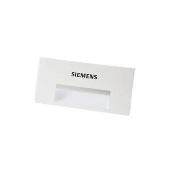 פנל קדמי מקורי למגירת אבקת כביסה למכונת כביסה סימנס 00652210