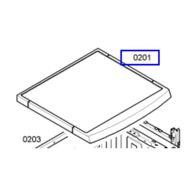 מכסה עליון מקורי למכונת כביסה סימנס 00479109