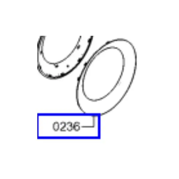טבעת מרווח חיצונית לדלת זכוכית מכונת כביסה סימנס 11052949