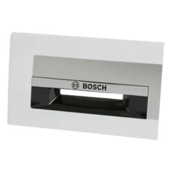 פנל קדמי מקורי למגירת אבקת כביסה למכונת כביסה בוש 10020395