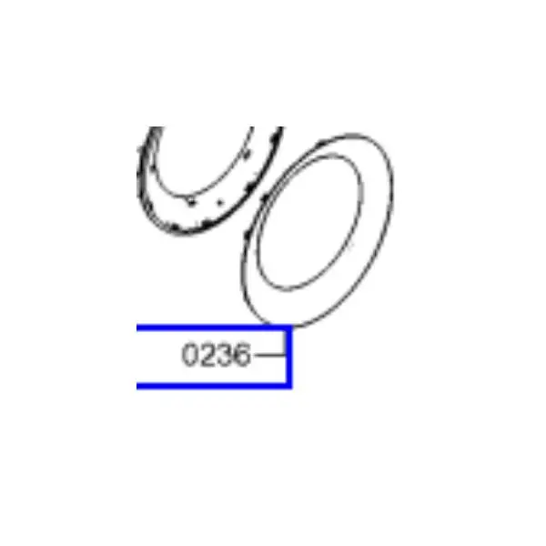 טבעת מרווח חיצונית לדלת זכוכית מכונת כביסה סימנס 11037097