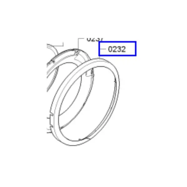מסגרת חיצונית מקורית לדלת מכונת כביסה קונסטרוקטה 20001371