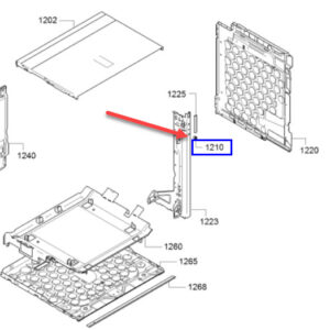 תושבת בורג לקיבוע תנור אפייה בוש סומנס וקונסטרוקטה 00608254