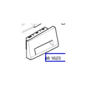ידית אחיזה מקורית למיכל איסוף מים במייבש כביסה סימנס 00481623