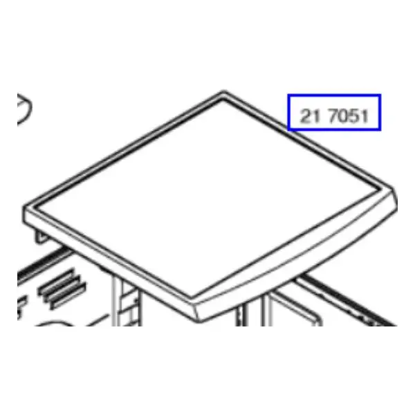 מכסה עליון מקורי למייבש כביסה סימנס 00217051