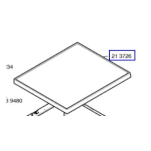 מכסה עליון מקורי למייבש כביסה קונסטרוקטה 00213726