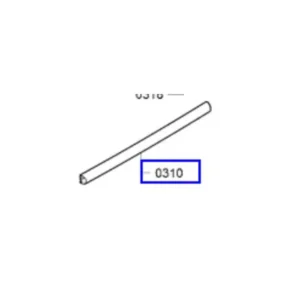 ידית מקורית לדלת תנור משולב כיריים גז קונסטרוקטה 00790406