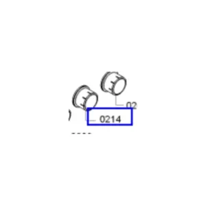 כפתור טיימר מקורי לבן לתנור משולב כיריים גז קונסטרוקטה | 00631733