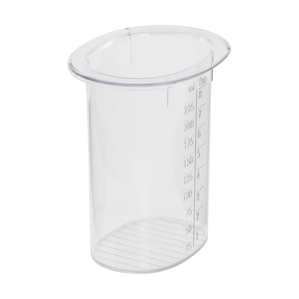 דוחף מקורי שקוף למכסה קערת מעבד מזון בוש MultiTalent 3 Plus מק"ט 00636710 – אביזר בטיחות ומד כמויות