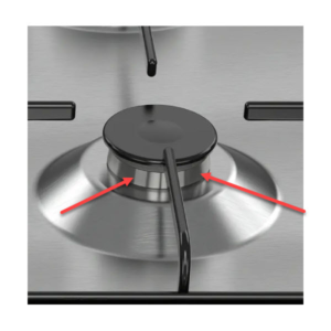 מבער גז קטן מקורי לתנור משולב כיריים גז בוש סימנס 00652257