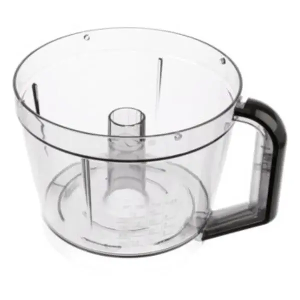 קערת פלסטיק שקופה מקורית למעבד מזון Bosch בוש | 00752280