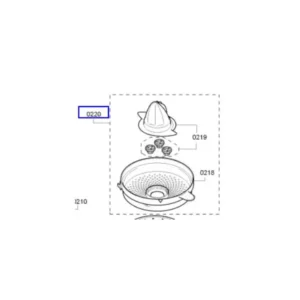 מסחטת הדרים מקורית למעבד מזון בוש MultiTalent | 00647694