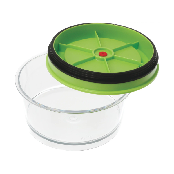 קופסת ואקום Keep-Fresh מקורית בוש MMZV0SB0 17002893 - מיכל עגול 750 מ"ל לשמירת טריות מזון למערכת ואקום ErgoMixx